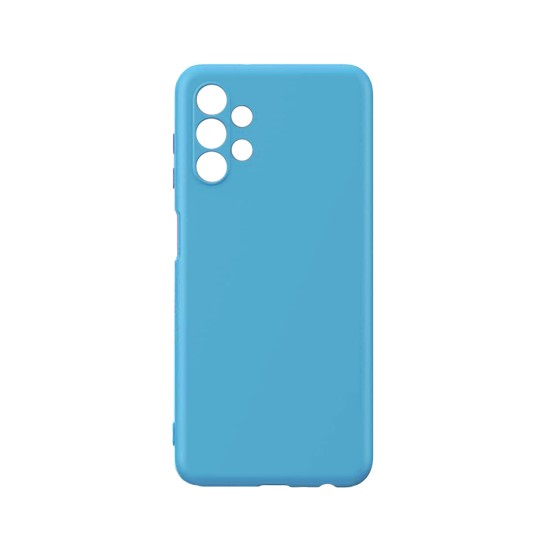 Capa de Silicone com Moldura de Câmera para Samsung Galaxy A13 4g Azul